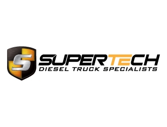 Supertech Diesel Truck Specialists logo design by jaize
