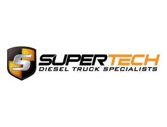 Supertech Diesel Truck Specialists logo design by jaize