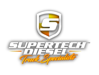 Supertech Diesel Truck Specialists logo design by aRBy