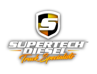 Supertech Diesel Truck Specialists logo design by aRBy