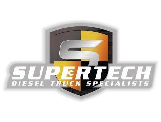 Supertech Diesel Truck Specialists logo design by MUSANG