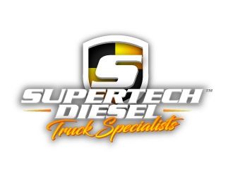 Supertech Diesel Truck Specialists logo design by aRBy