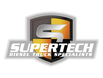 Supertech Diesel Truck Specialists logo design by MUSANG