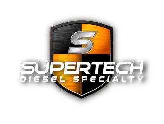 Supertech Diesel Truck Specialists logo design by axel182