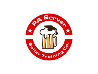 PA Server Seller Training Co. logo design by ROSHTEIN