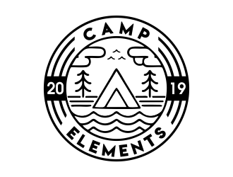 Camp Elements logo design by JessicaLopes