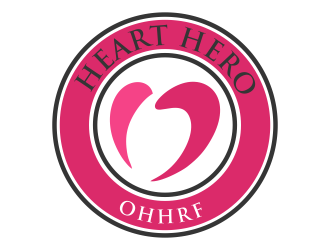 Heart Hero Grateful Patient Program for the Oklahoma Heart Hospital Research Foundation logo design by aldesign
