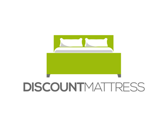 Discount Mattress logo design by kunejo