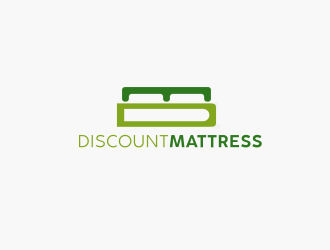 Discount Mattress logo design by schiena