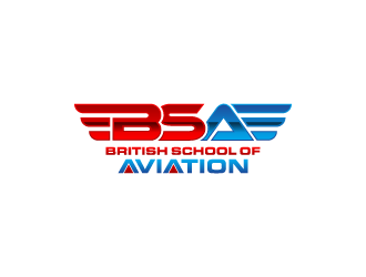 BRITISH SCHOOL OF AVIATION logo design by torresace