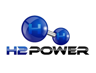 H2 POWER logo design by ElonStark