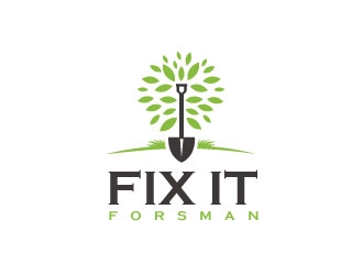 Fix It Forsman logo design by sanworks