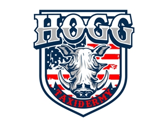 Hogg Taxidermy logo design by DreamLogoDesign