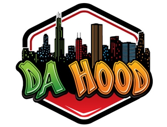 Da Hood logo design by logoguy