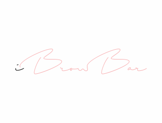 i Brow Bar logo design by eagerly