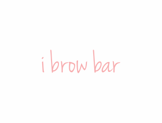i Brow Bar logo design by eagerly