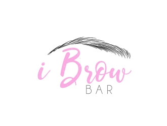 i Brow Bar logo design by ElonStark