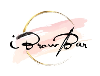 i Brow Bar logo design by ingepro
