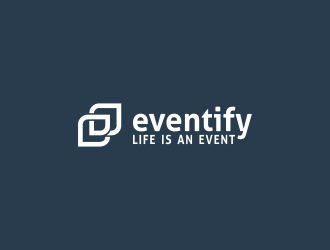 Eventify logo design by mybook.lagie
