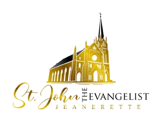 St. John the Evangelist, Jeanerette logo design by MAXR