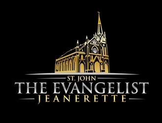 St. John the Evangelist, Jeanerette logo design by DreamLogoDesign