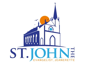 St. John the Evangelist, Jeanerette logo design by fantastic4