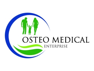 Osteo Medical Enterprise logo design by jetzu