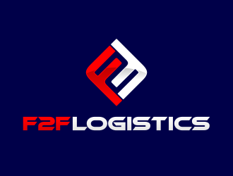 F2F Logistics logo design by mashoodpp