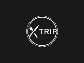 X Trip logo design by alby