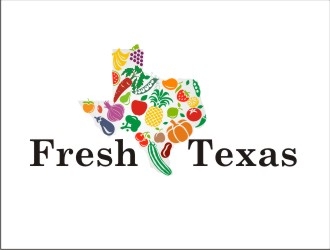 Fresh Texas logo design by GURUARTS