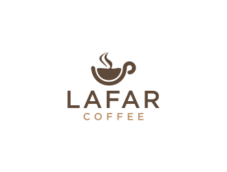 Lafar Coffee logo design by kaylee