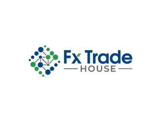 Fx Trade House logo design by pixalrahul