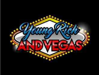 Young Rich and Vegas logo design by ElonStark