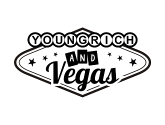 Young Rich and Vegas logo design by haze