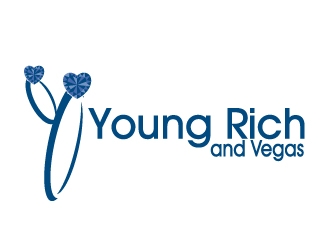Young Rich and Vegas logo design by Dawnxisoul393