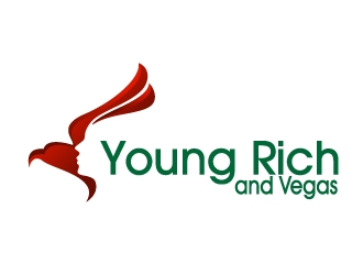 Young Rich and Vegas logo design by Dawnxisoul393