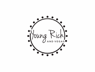 Young Rich and Vegas logo design by Editor