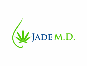 Jade M.D. logo design by mutafailan