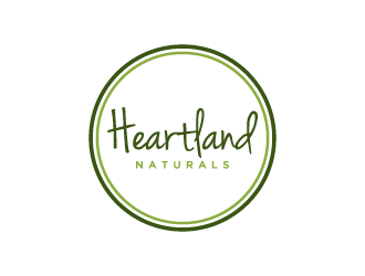 Heartland Naturals logo design by denfransko