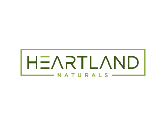 Heartland Naturals logo design by denfransko