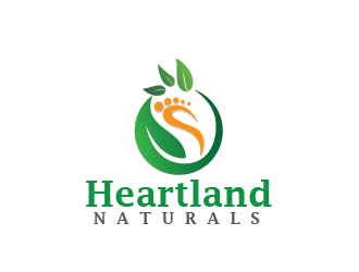 Heartland Naturals logo design by pixeldesign