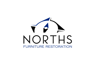 Norths Furniture Restoration logo design by schiena