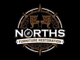 Norths Furniture Restoration logo design by jaize