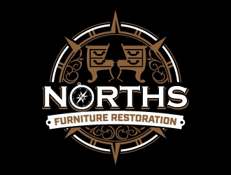Norths Furniture Restoration logo design by jaize