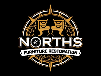 Norths Furniture Restoration logo design by jaize