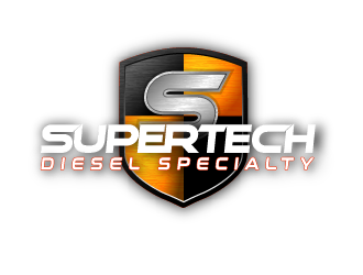 Supertech Diesel Truck Specialists logo design by axel182