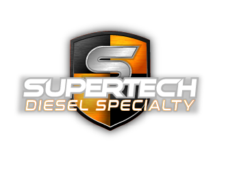 Supertech Diesel Truck Specialists logo design by axel182