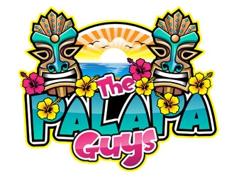 The Palapa Guys logo design by LogoInvent