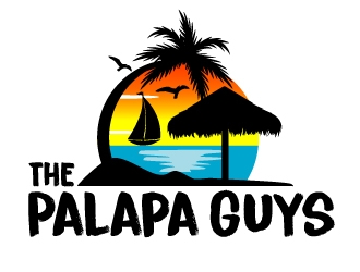 The Palapa Guys logo design by ElonStark