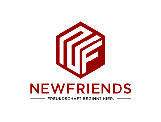 NewFriends (company name) Freundschaft beginnt hier. (Slogan) logo design by asyqh